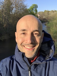 Work: Selfie of Jaime Echeverry in Glasgow, Scotland, United Kingdom